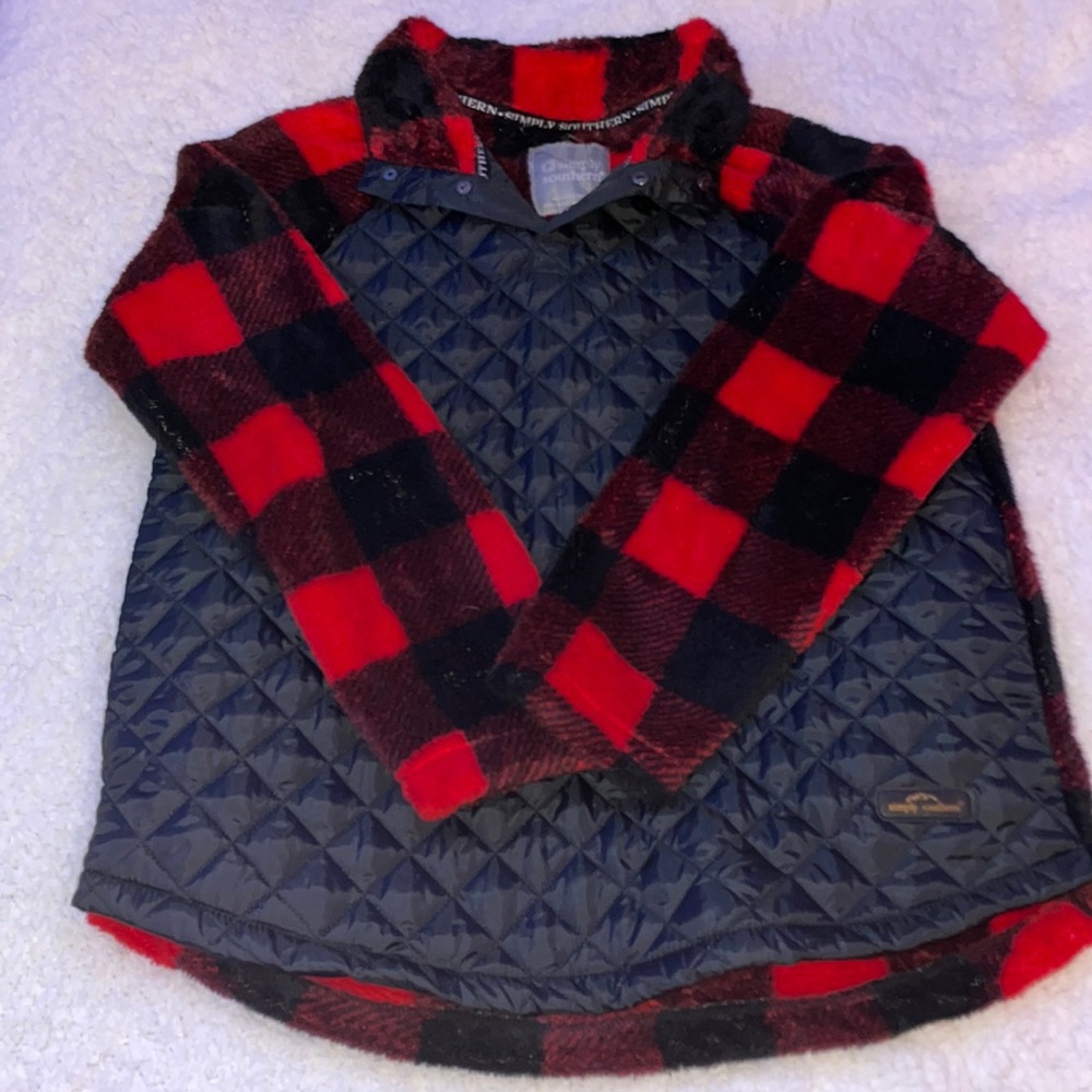 Simply Southern sweat jacket thing